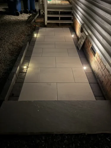 Landscape Light installation in Charlotte, NC