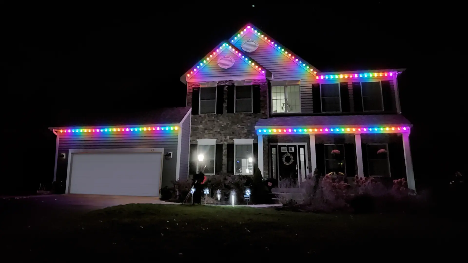 Permanent Christmas Lighting in Charlotte, North Carolina