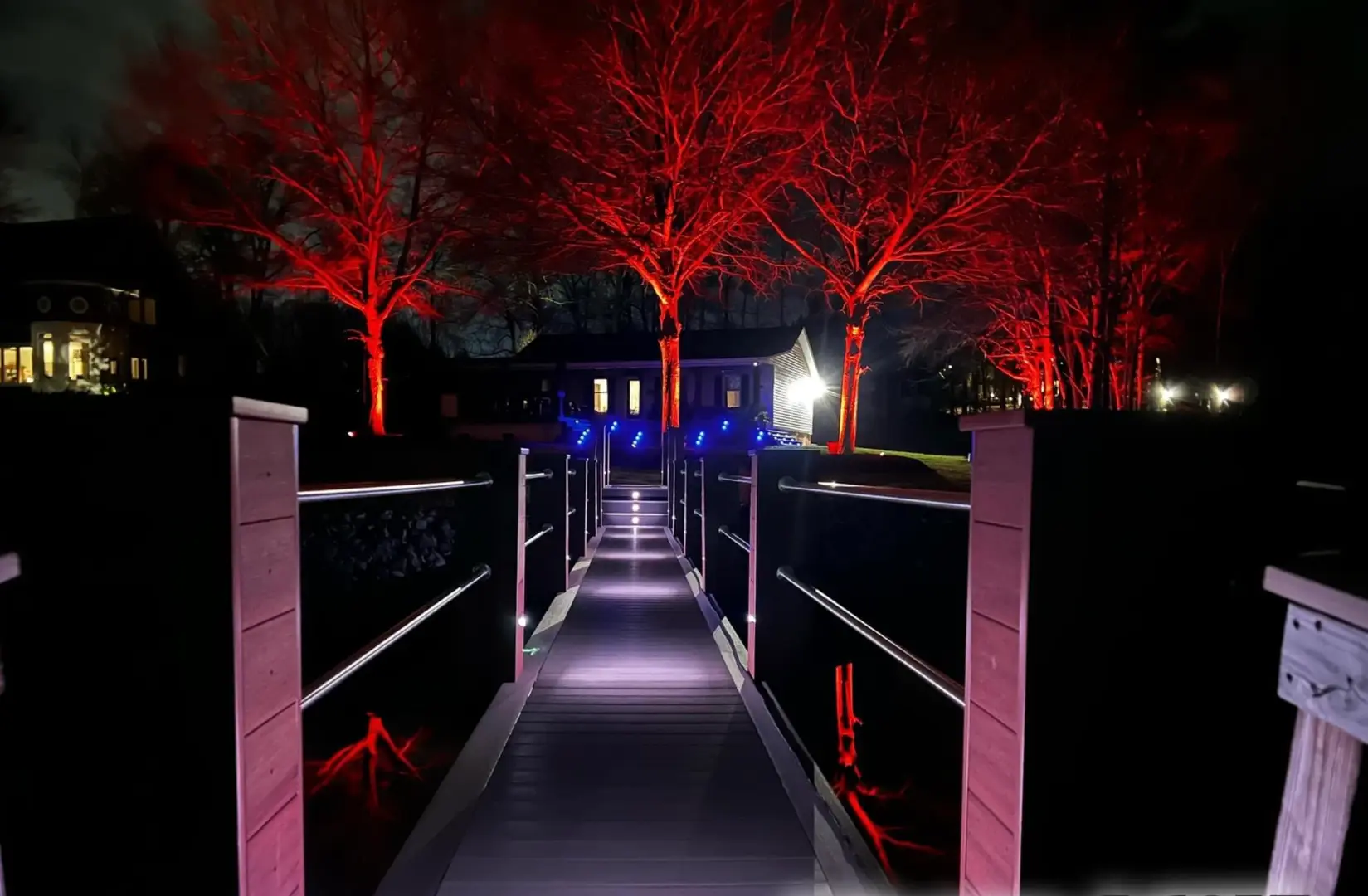 Stunning Custom Deck Lighting Installation in Denver, NC