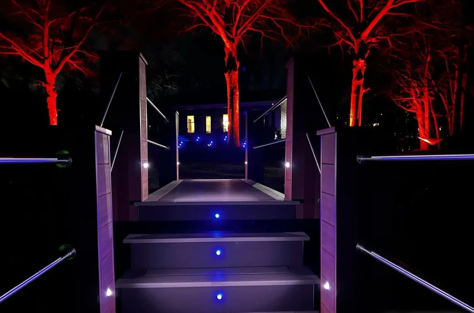 Stunning Custom Deck Lighting Installation in Denver, NC