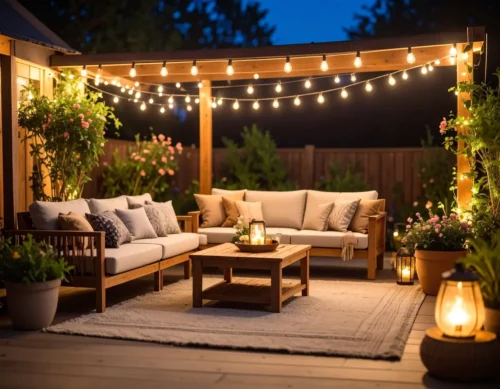 Bistro & String Lighting