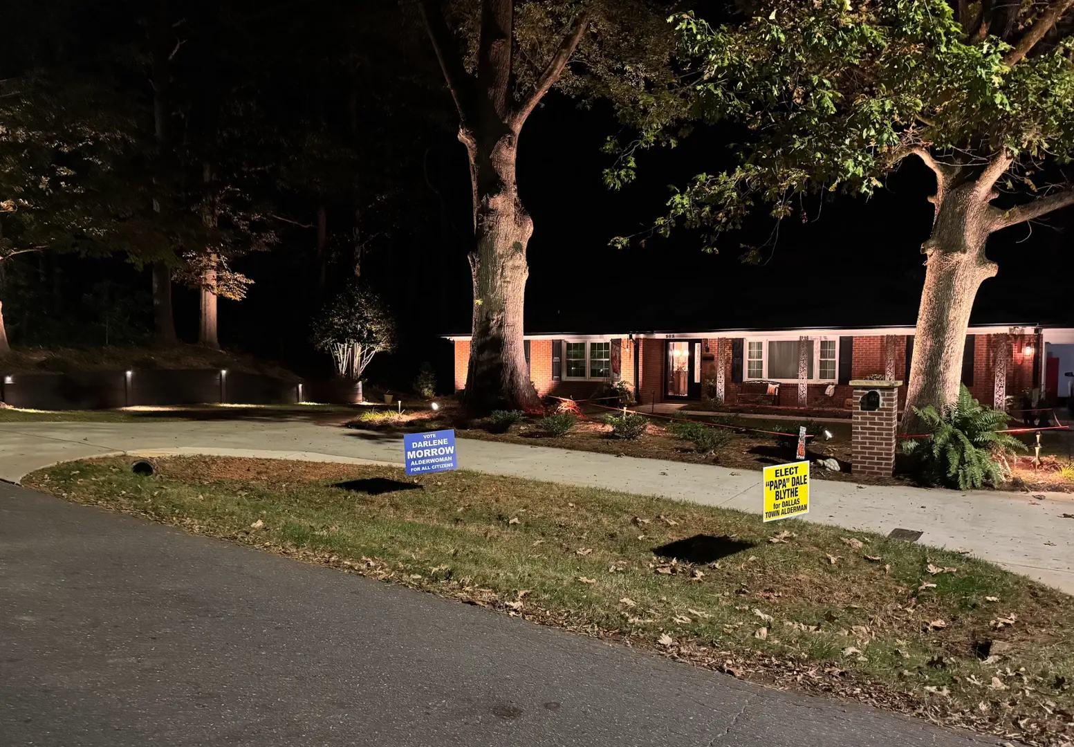 Professional Landscape Lighting Installation in Dallas, NC