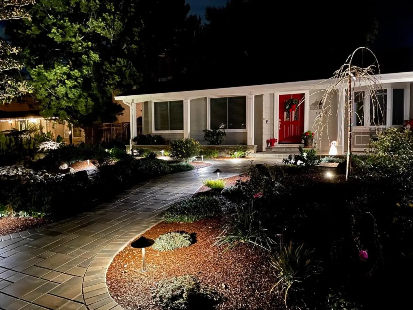 Custom Landscape and Barn Lighting Installation in Belmont, NC