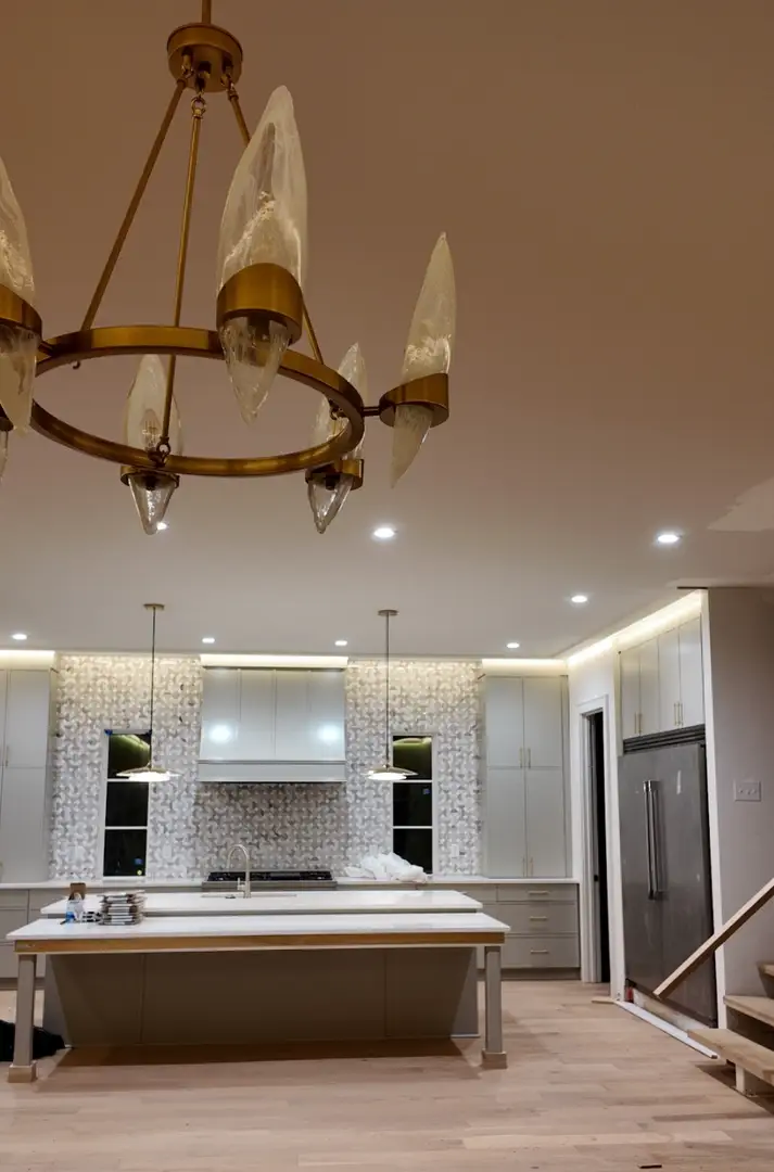 Custom Interior Accent Lighting With WAC Tape in Charlotte