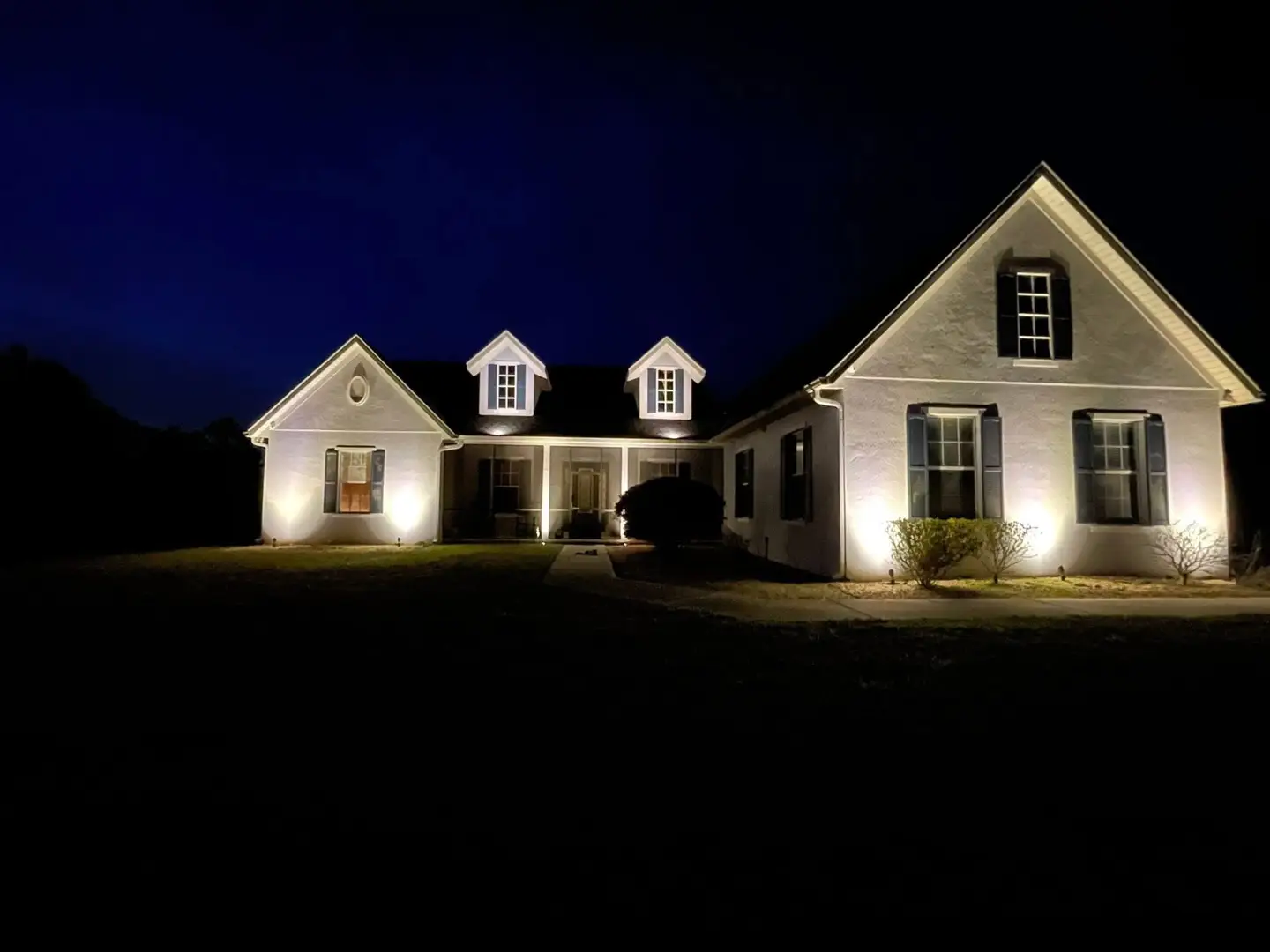 Stunning Landscape Lighting Transformation in Waxhaw, NC
