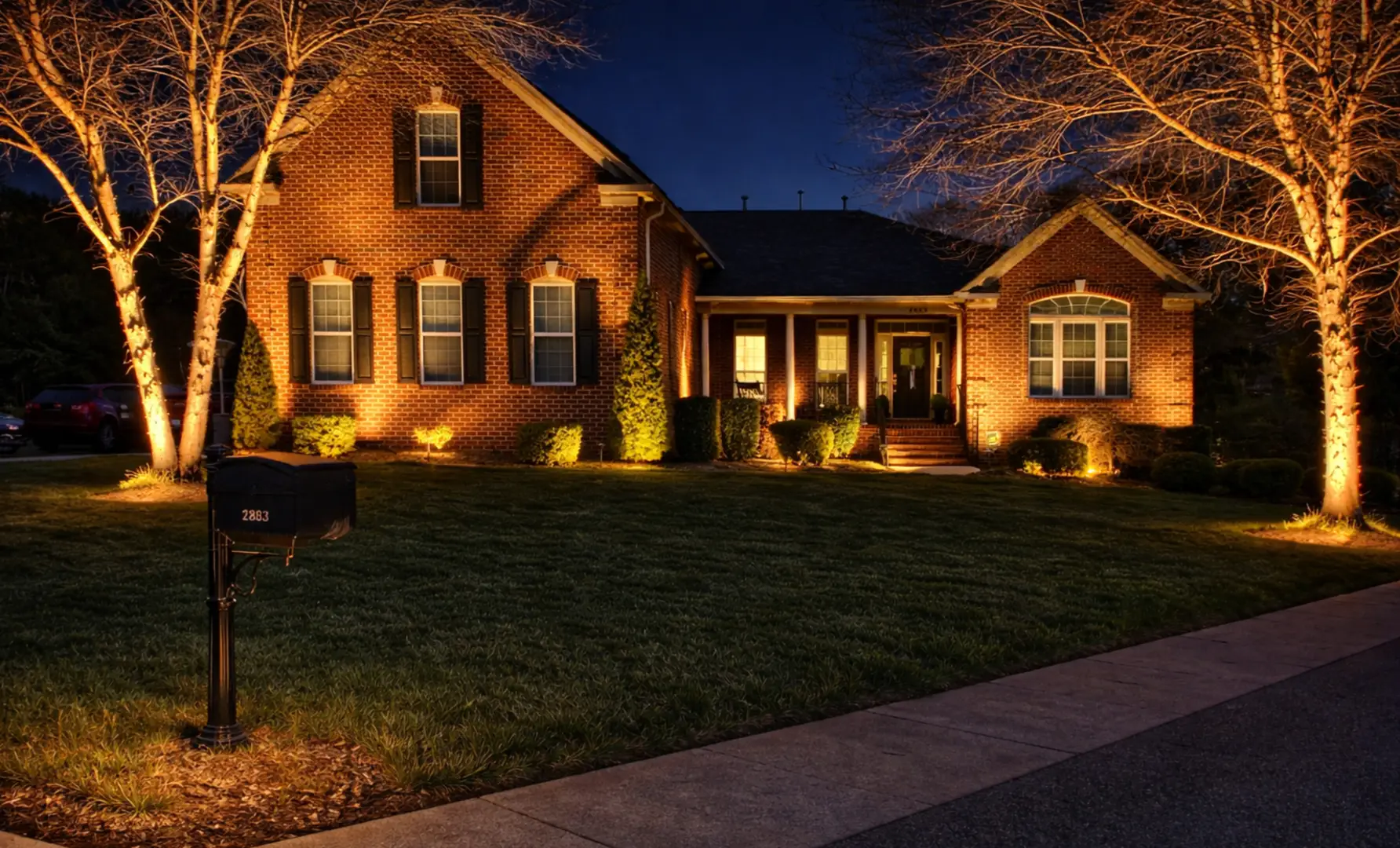 Custom Outdoor Lighting and Bistro Decor in Denver, NC