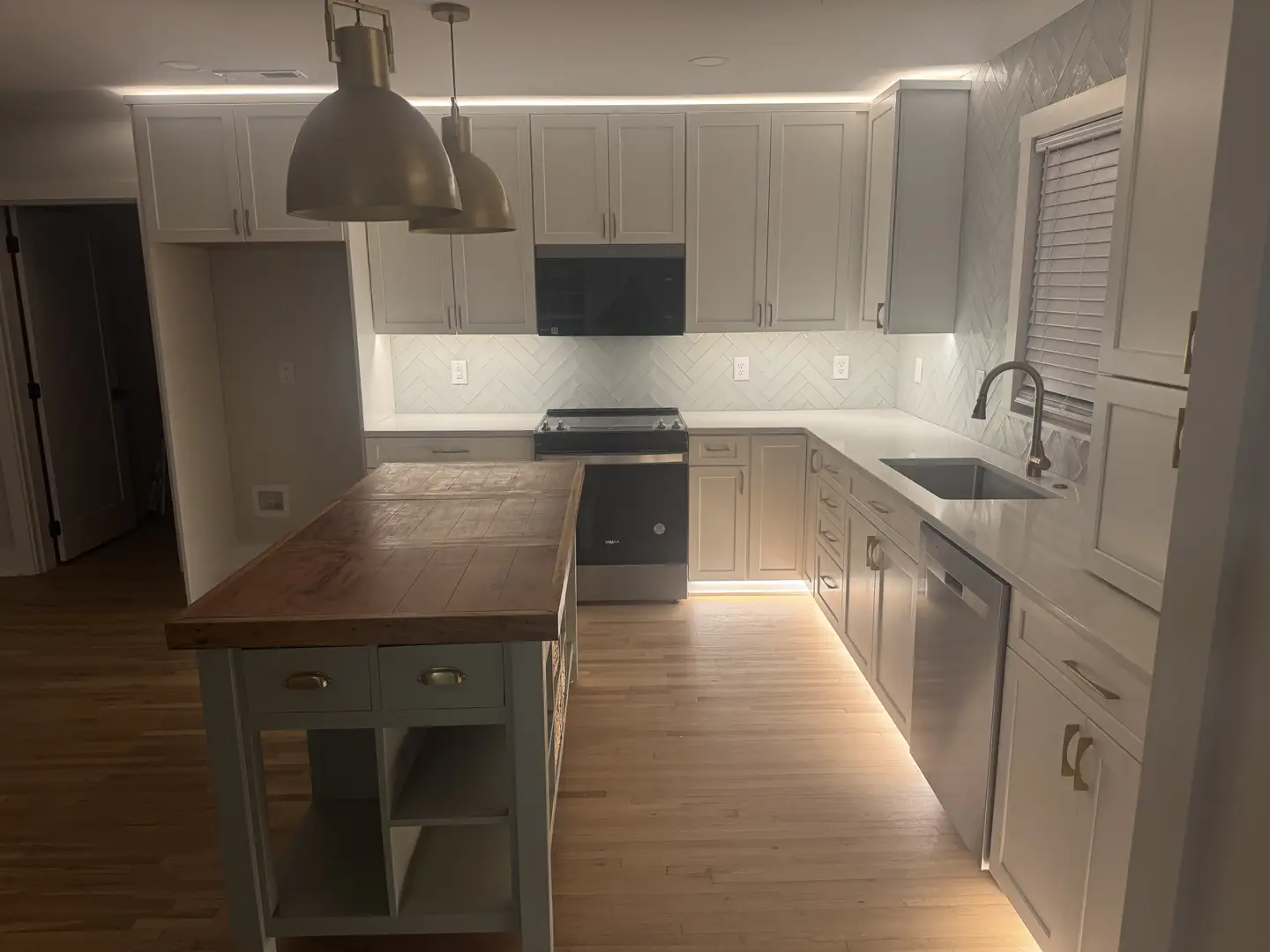 Kitchen Under Cabinet and Toe Kick Lighting in Gastonia