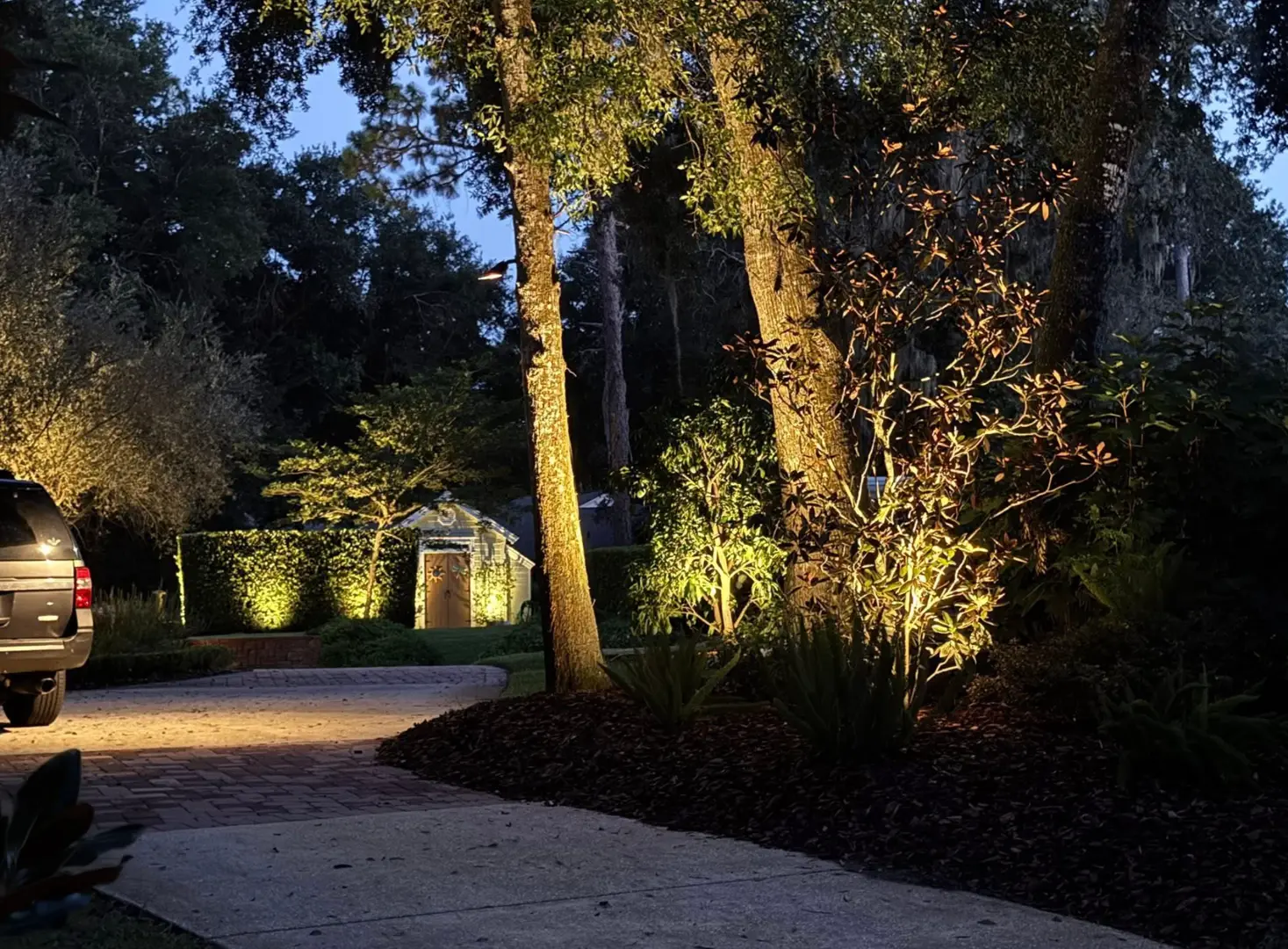 Stunning Landscape Lighting Transformation in Belmont, NC
