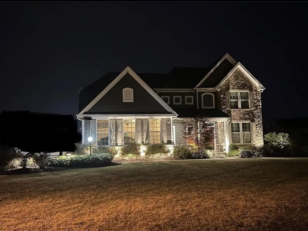 Stunning Landscape and Pathway Lighting Project in Waxhaw, NC