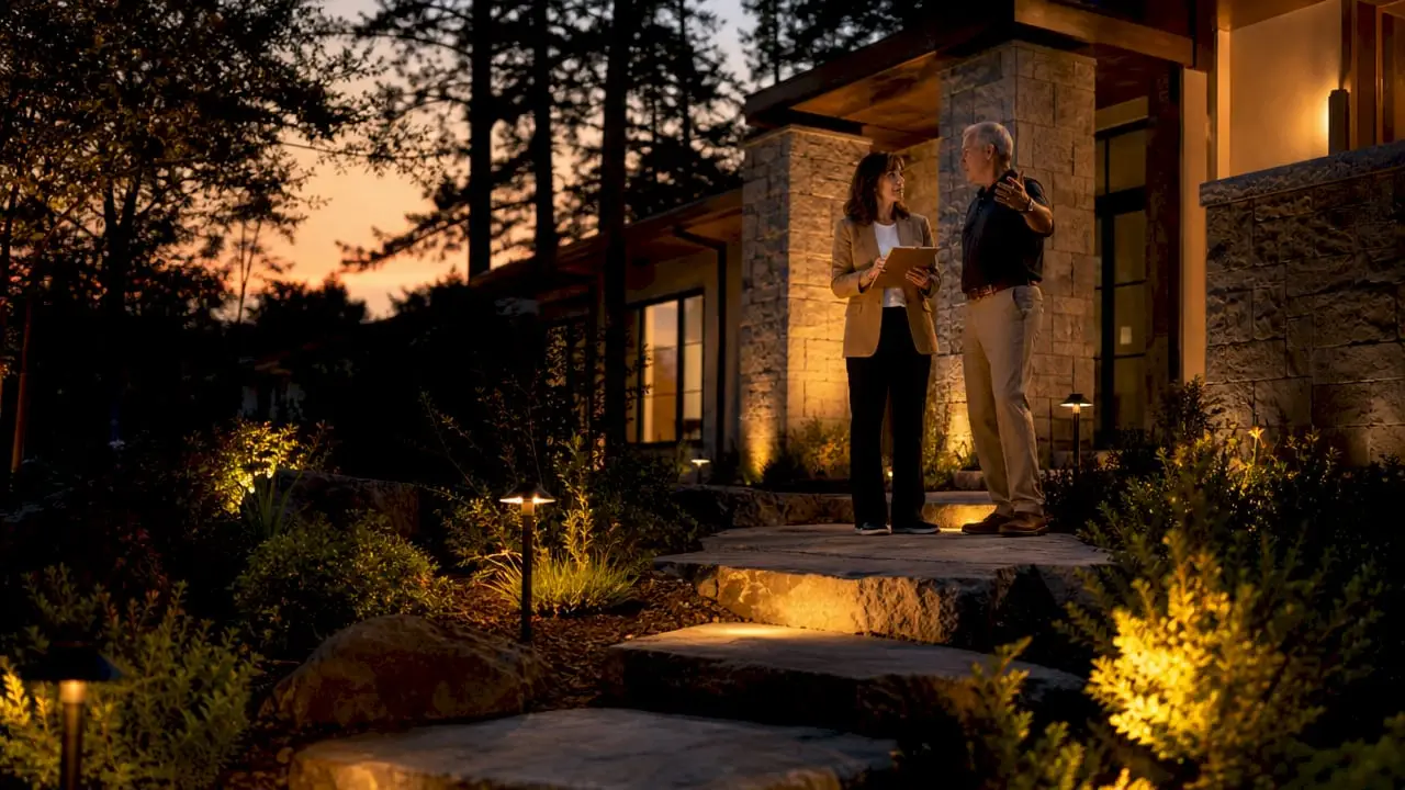 Landscape Lighting Safety Benefits for Homeowners