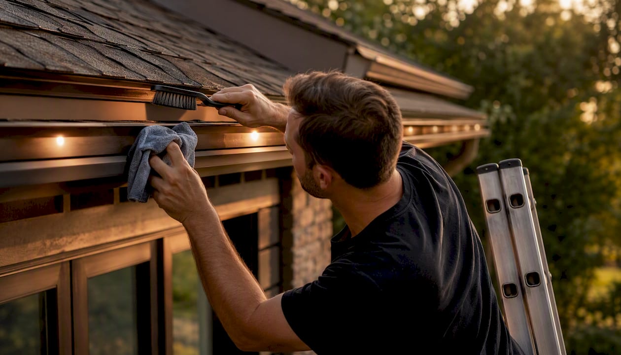 Roofline Track System Cleaning Guide for Homeowners