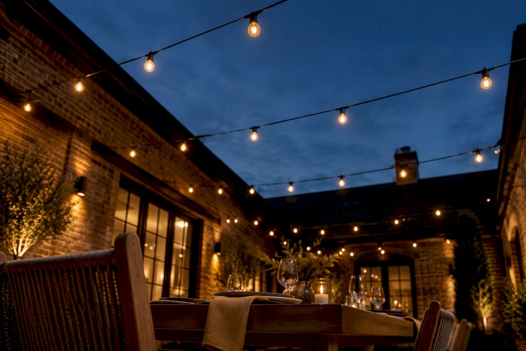 Plan Anchors, Spacing, and Bulbs: Bistro Lighting Ideas for Homeowners