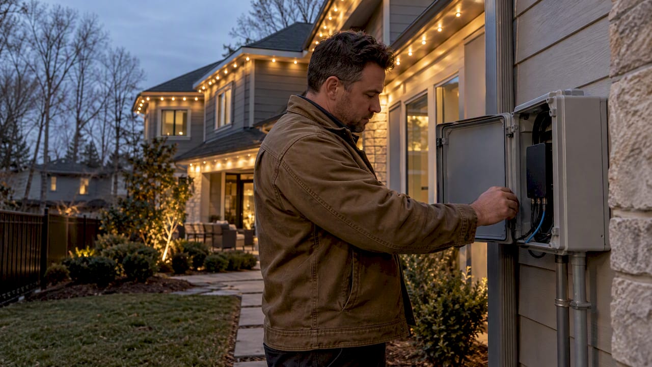 Outdoor Lighting WiFi Range: When to Run PoE, Use Mesh, or Call a Pro