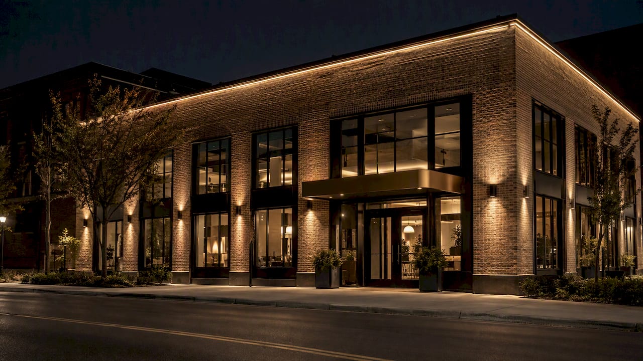 Commercial Facade Lighting Ideas That Work at Night