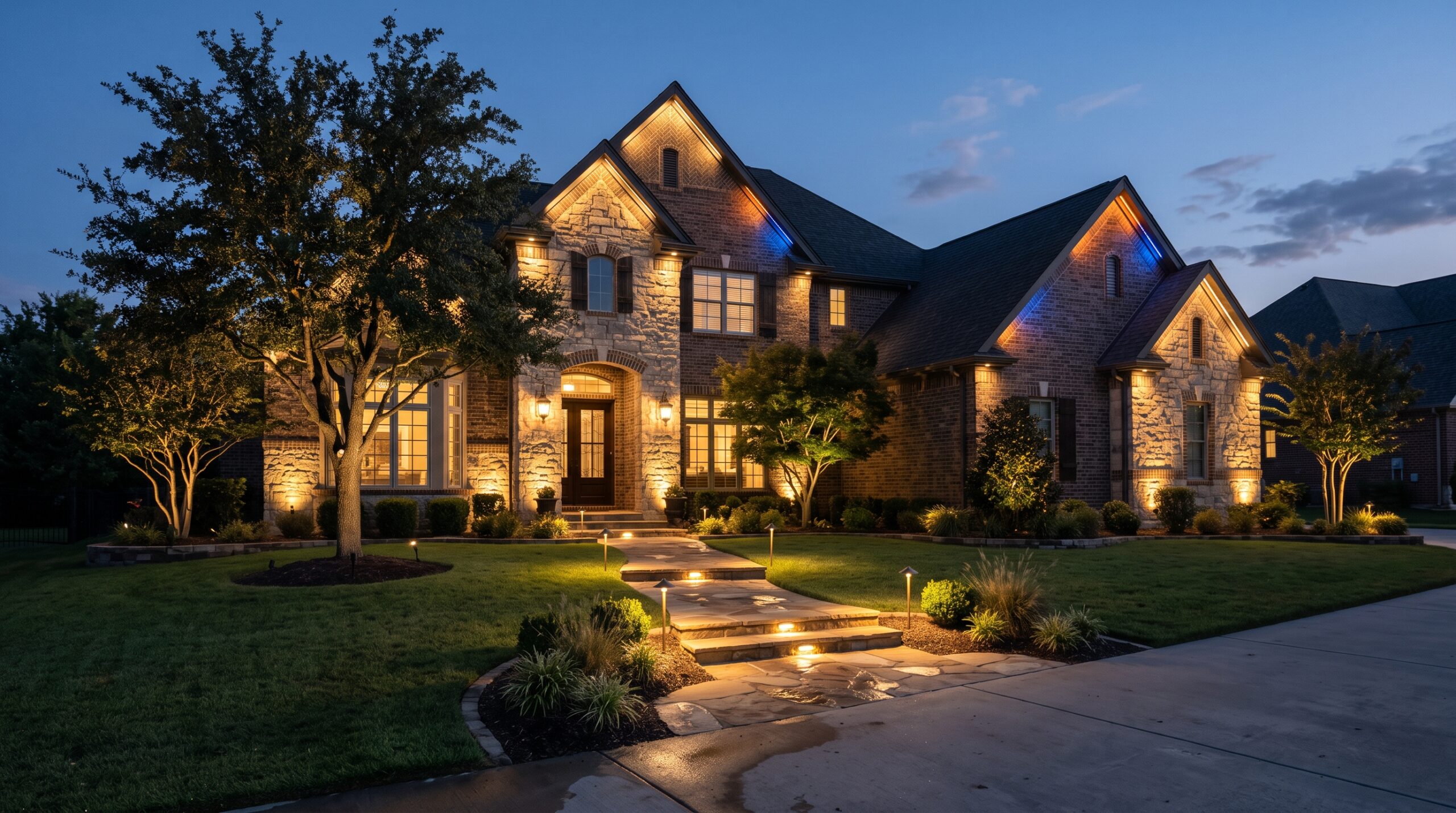 What is the best type of lighting for outdoor use?